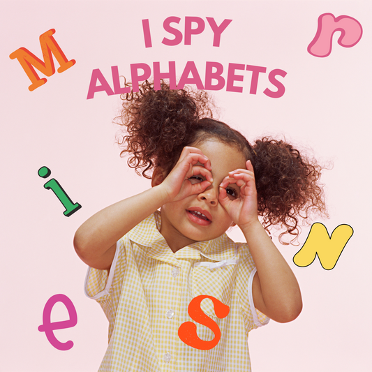 Making Alphabet Recognition Fun with I Spy Puzzles